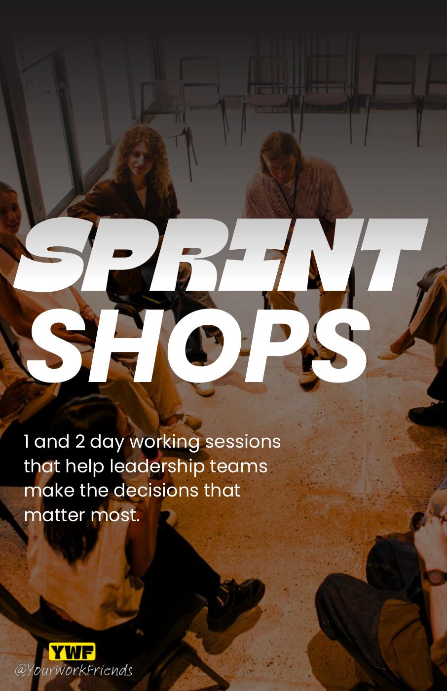Your Work Friends Sprint Shops catalog cover